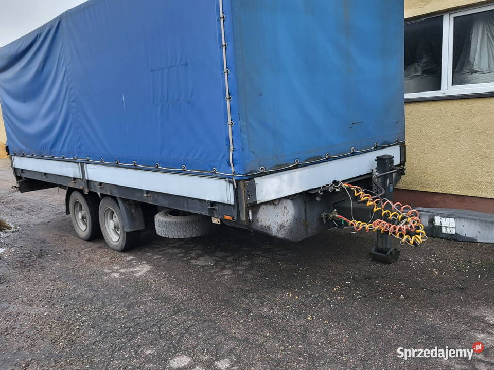 Hoffmann LPR 110T Przyczepa Ciężarowa burtowe Działdowo