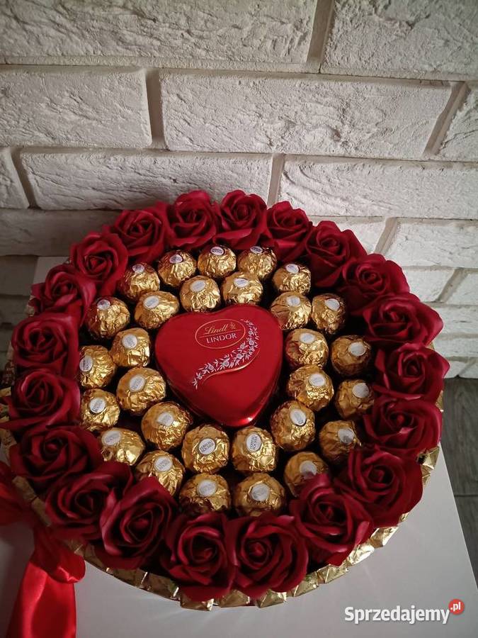 Tort Merci Zestaw słodyczy Kosz prezentowy