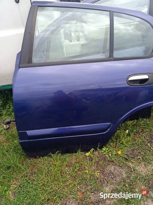 Drzwi lewy tył tylne nissan almera n16 BW6G osobowe zachodniopomorskie Szczecin sprzedam