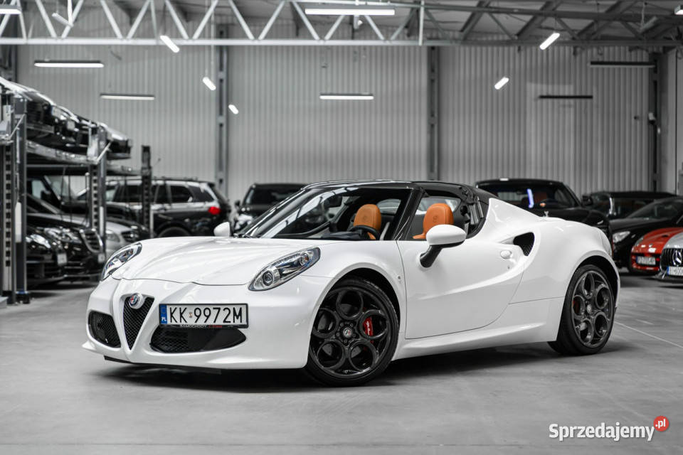 Alfa Romeo 4C SPIDER Krajowa 1 właściciel garażowany Węgrzce sprzedam