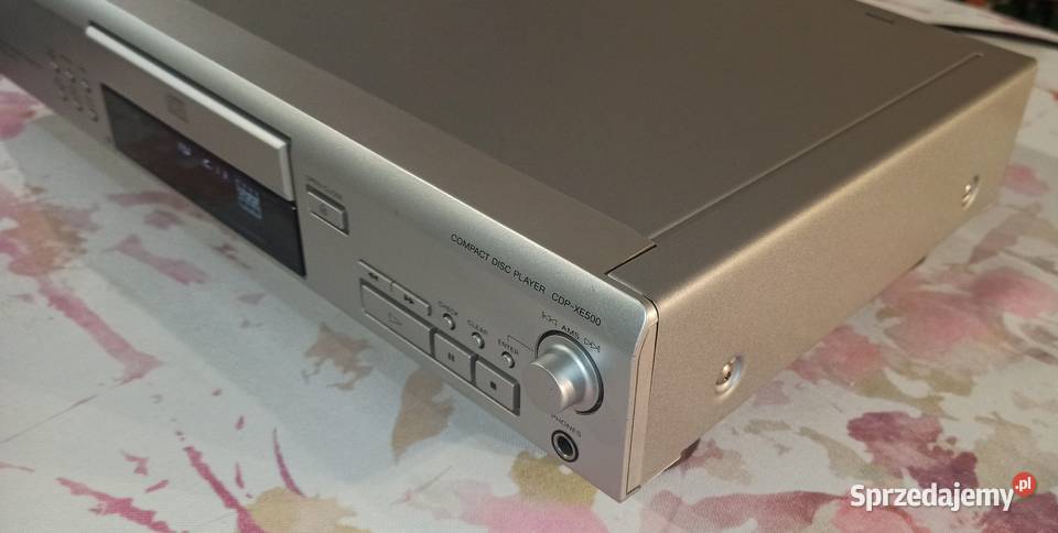 Sony CDPXE500 pilot instrukcja kabelek Odtwarzacze CD i MD Paprotnia