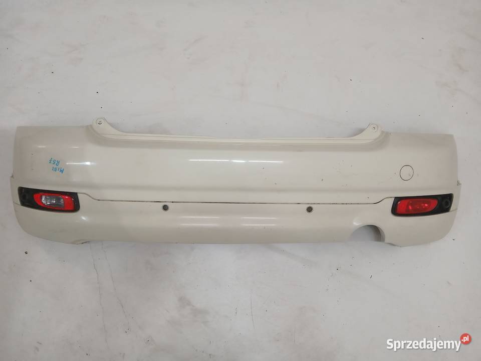 ZDERZAK TYLNY MINI R57 PEPPER WHITE Strzyżewice