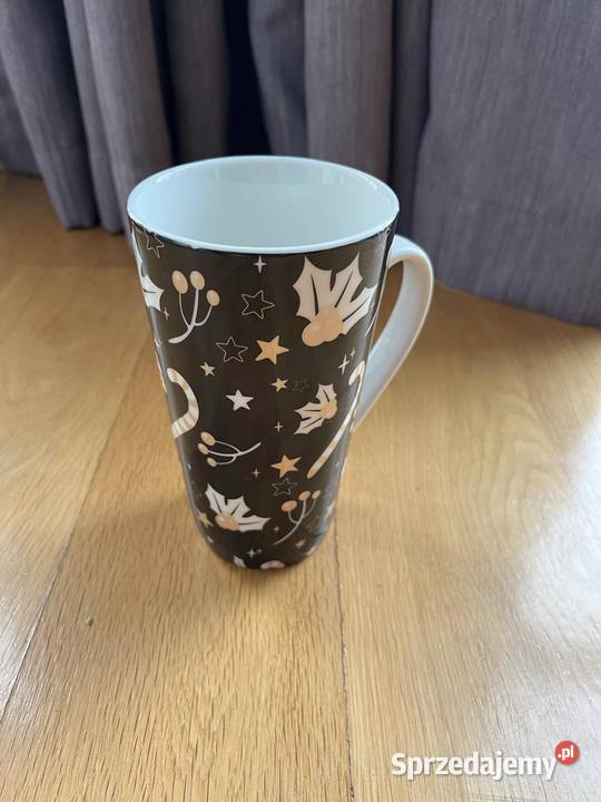 Kubek świąteczny wysoki 500 ml dekoracyjny Warszawa