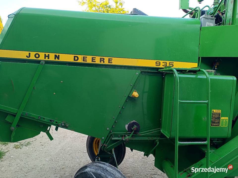 Kombajn zbożowy John Deere 935 rolnika super John Deere Miechów