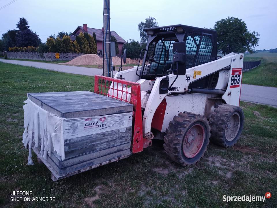 Ładowarka bobcat 863 miniładowarka bobek śląskie Lelów sprzedam