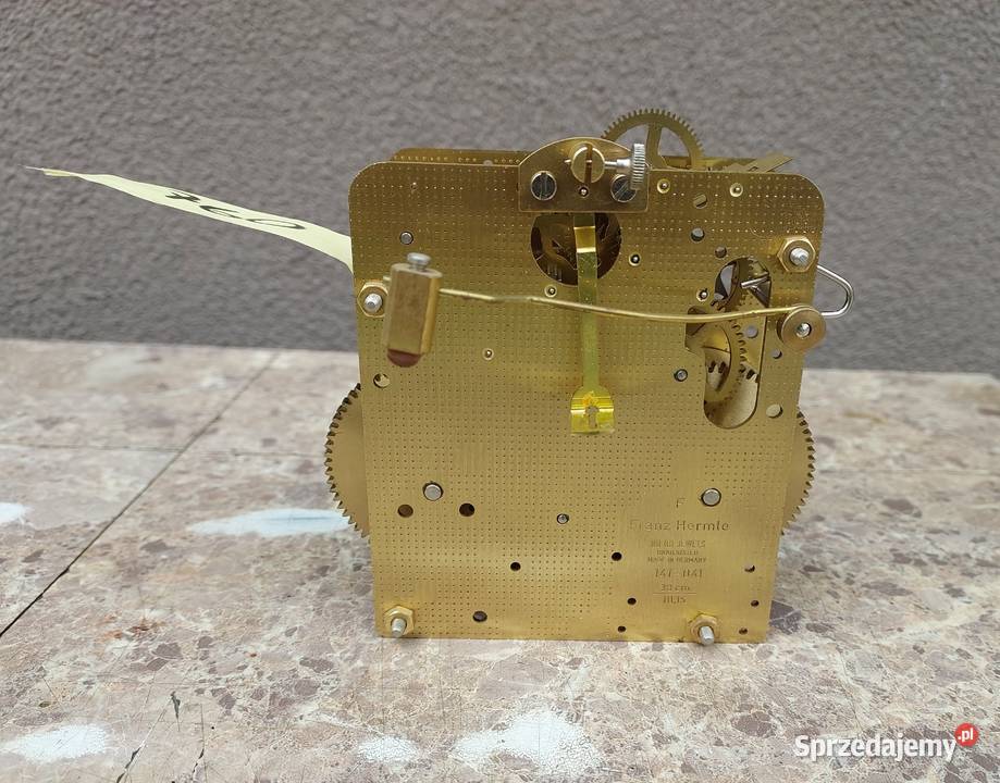760 Mechanizm zegara ściennego FHS Hermle 141041 pomorskie