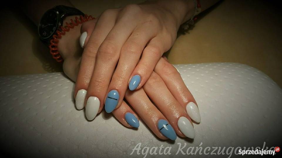 Stylizacja paznokci hybryda żele zdobienia Konin