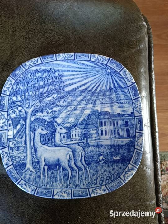 Talerze myśliwskie okolicznościowe szwedzkie Lipno