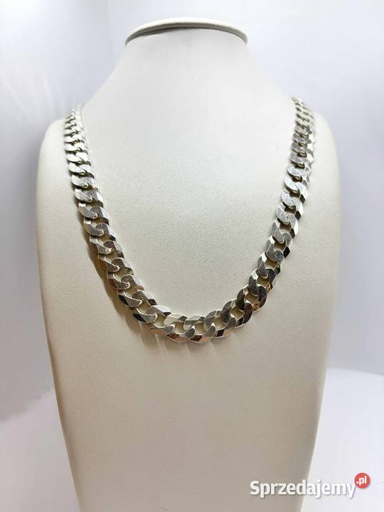 Srebrny Łańcuszek pr 925 6698g Długość 60 warmińsko-mazurskie