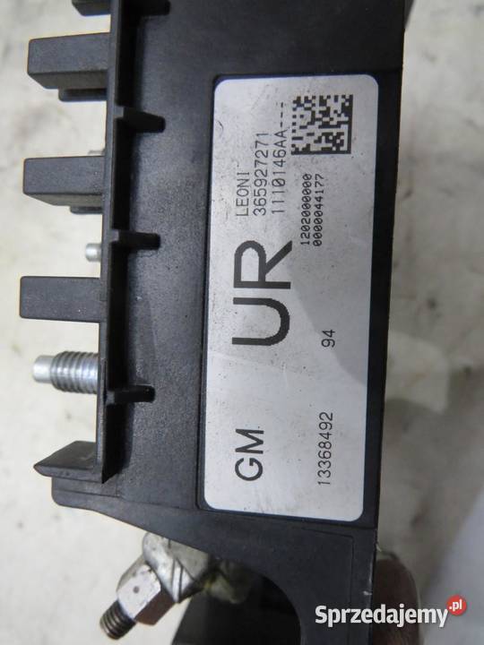 KLEMA PLUSOWA ZAFIRA C 13368492 osobowe