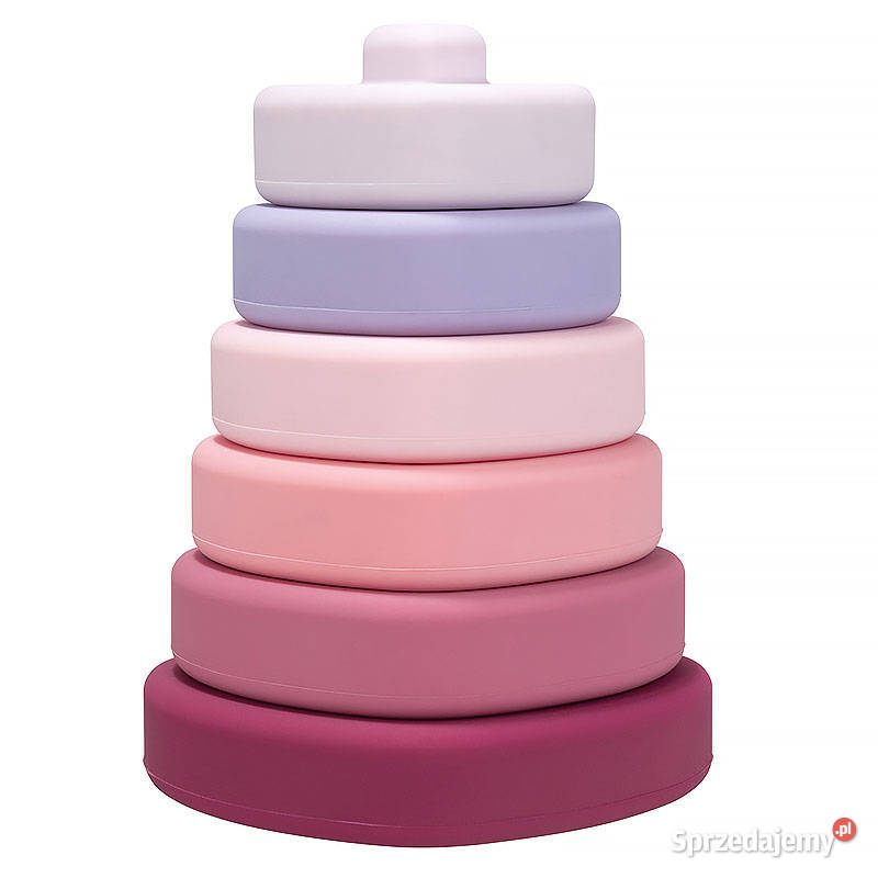 Wieża Silikonowa Sensoryczna Serca Dusky Lilac śląskie Chorzów