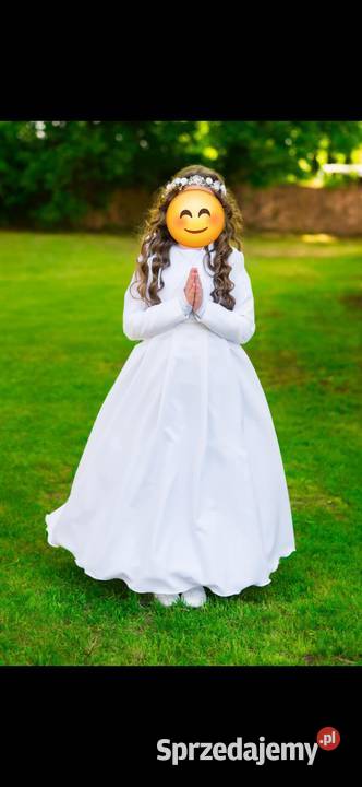 Sukienka alba komunijna z bolerkiem Pozostałe Sokola