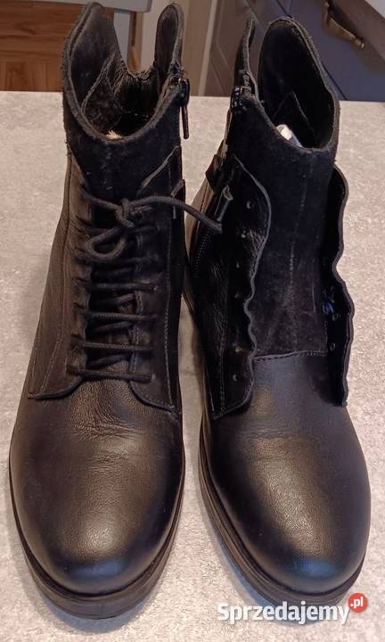 Botki skórzane Esmara Opole