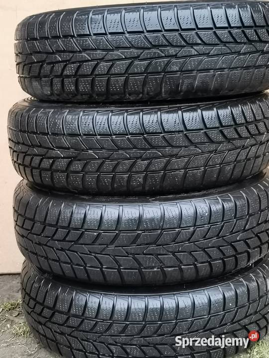 4 koła zimowe wyważone Chewrolet Daewoo Matiz Czarne Małe