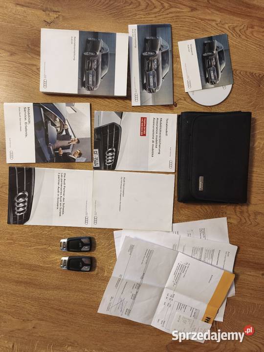 Audi A4 b9 Quattro Sport 20 TDI 190 łopatki zmiany biegów wielkopolskie Rawicz