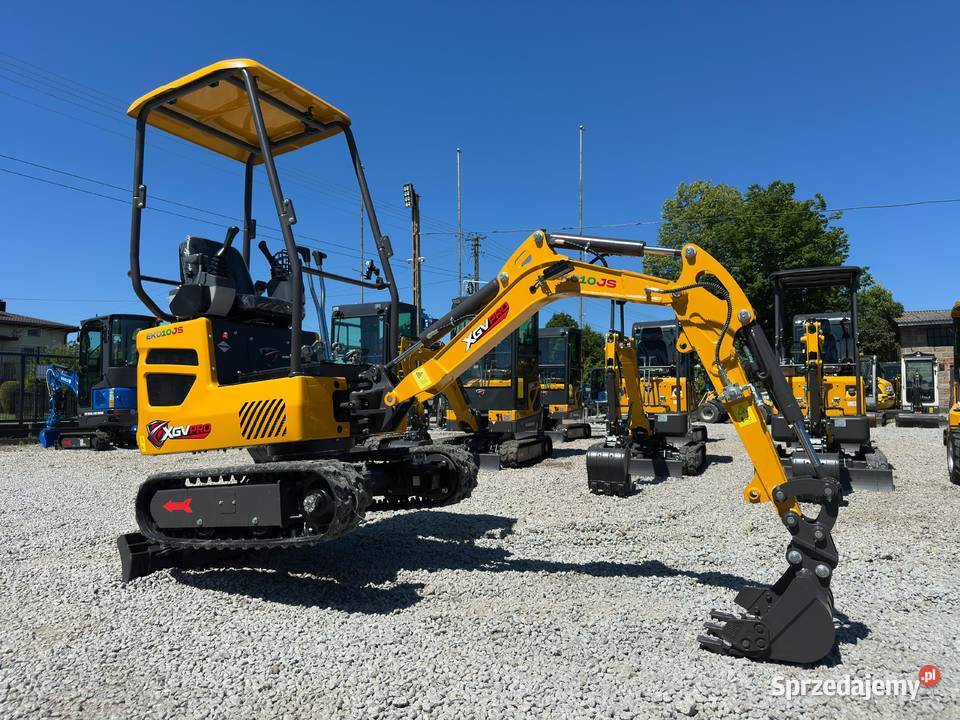 Nowa Minikoparka XGV EKO10JS z 2026 Roku Waga