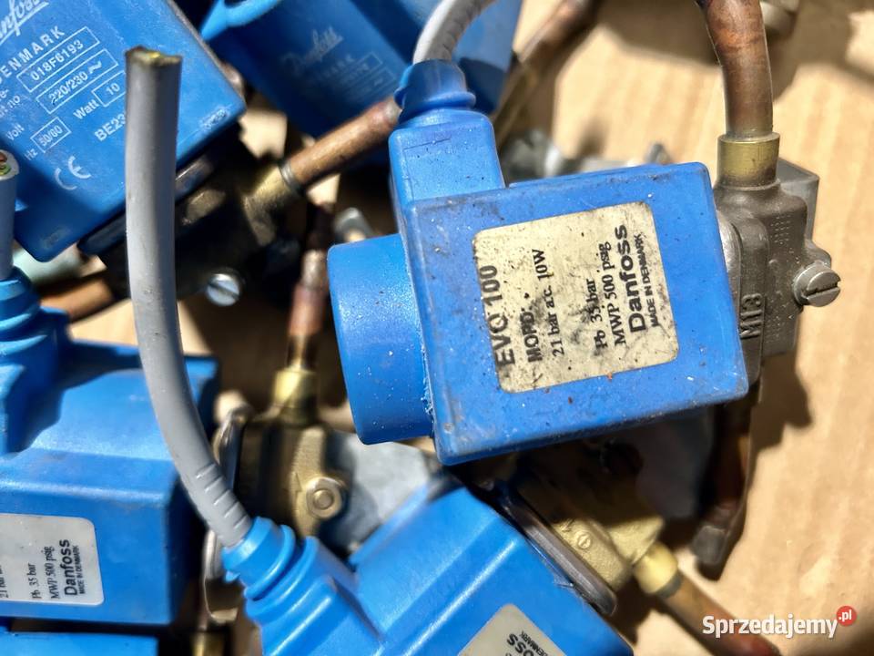 ZAWORY ELEKTROMAGNETYCZNE DANFOSS 80 SZTUK