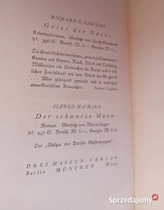 Ueberhoer Der Ruf der Tiefe Drei Masken Verlag Koźminek