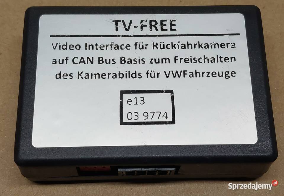ADAPTER TV FREE VW AUDI SEAT SKODA MERCEDES BMW osobowe dolnośląskie Mielęcin