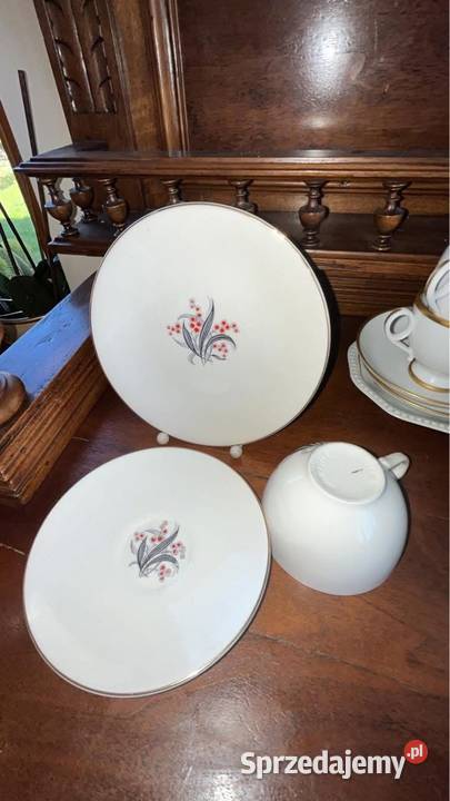 Filiżanka z talerzykiem Wedgwood Co Made in