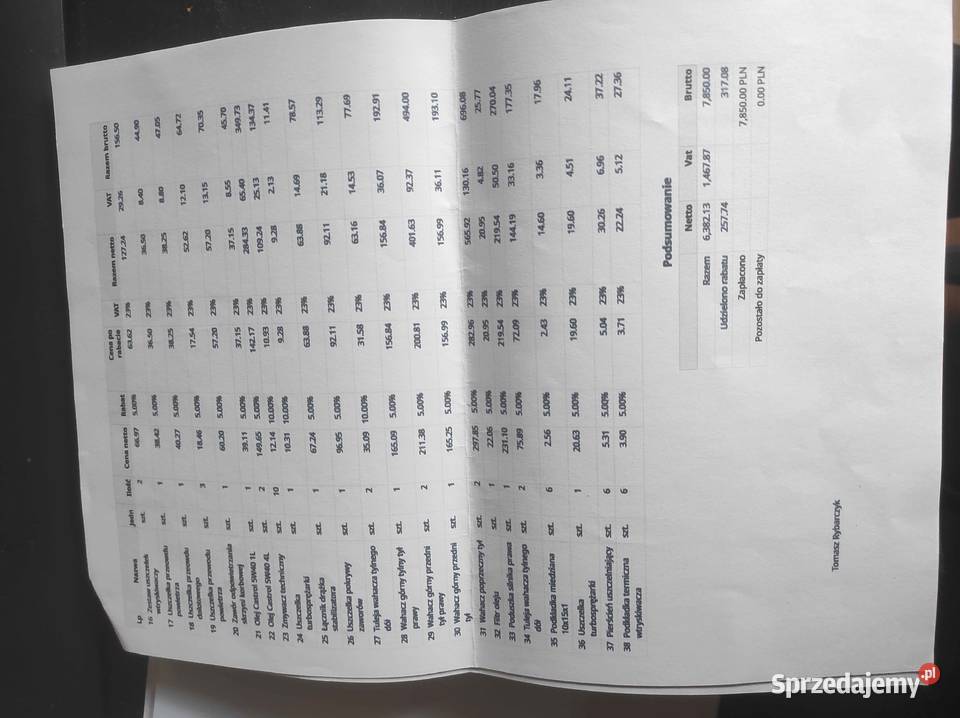 BMW Seria 5 E60E61 30 E60 30 diesel ŻELIWO Sandomierz