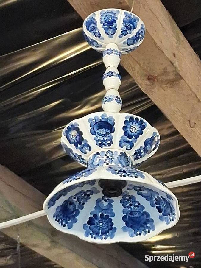 Lampa wisząca Włocławek typ1319 Vintage retro Stalowa Wola