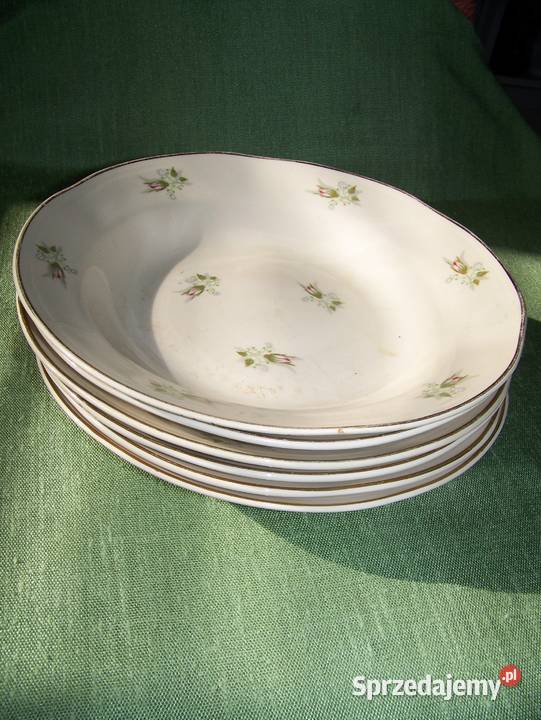 talerze głębokie Chodzież Dargikowo sprzedam