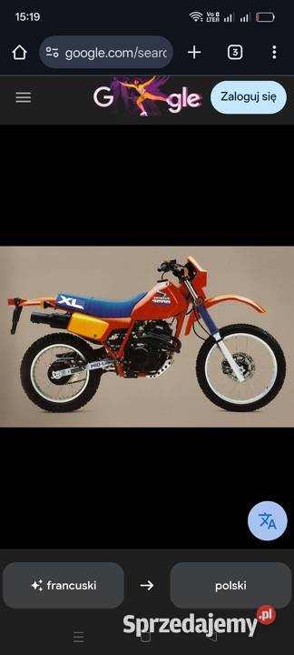 Honda xl350r xr350 dr 87r Klasyk Motocykle, skutery, quady Grabów nad Prosną