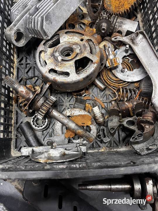 Romet motorynka silnik tłumik części Kartery Kartery Pleśna