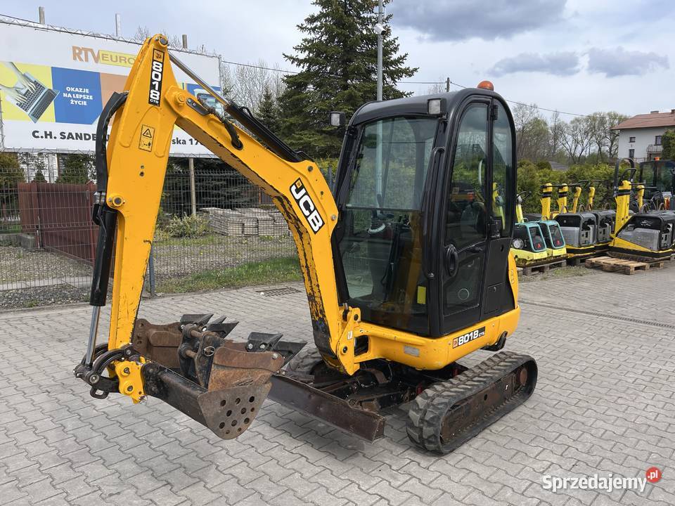 Minikoparka JCB 8018 CTS Kubota Cat Takeutchi Nowy Sącz