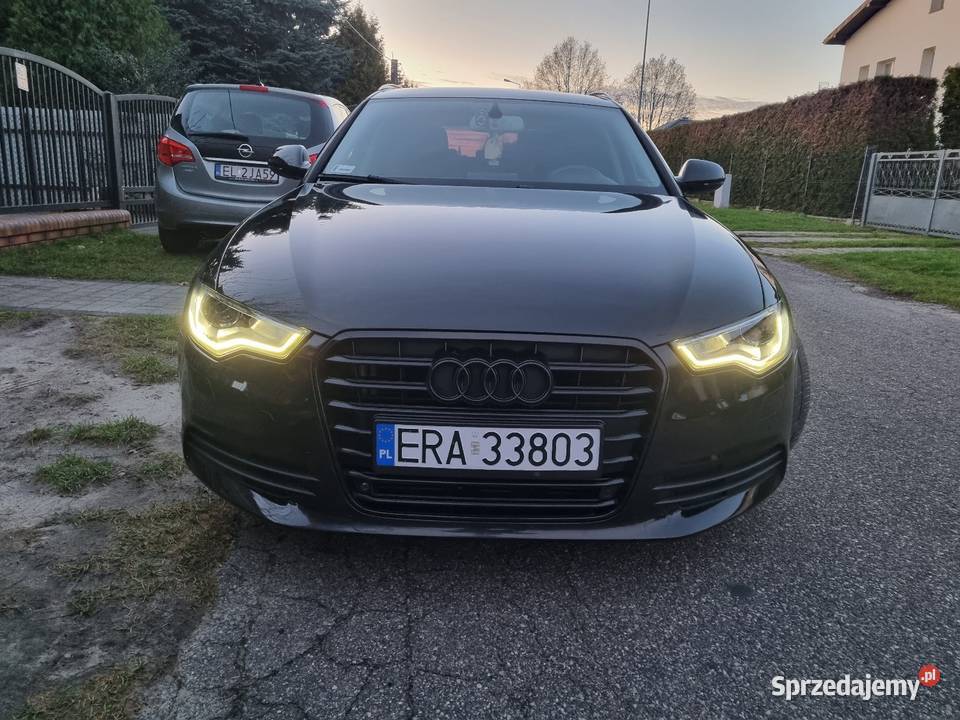 Audi a6 c7 avant 20 diesel 207 shadowline isofix Motoryzacja Piotrków Trybunalski sprzedam