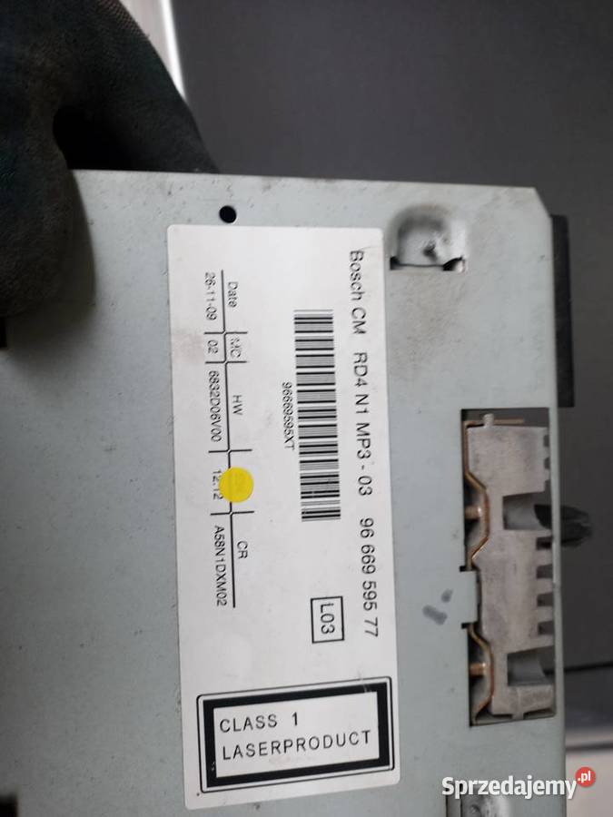 Radio Peugeot sprzedam