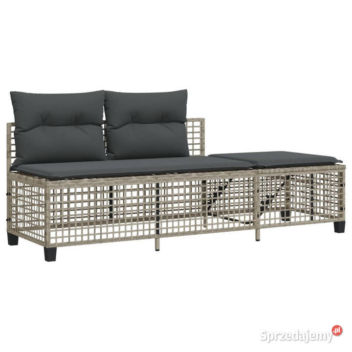 3cz narożna sofa ogrodowa z poduszkami Ogród Warszawa