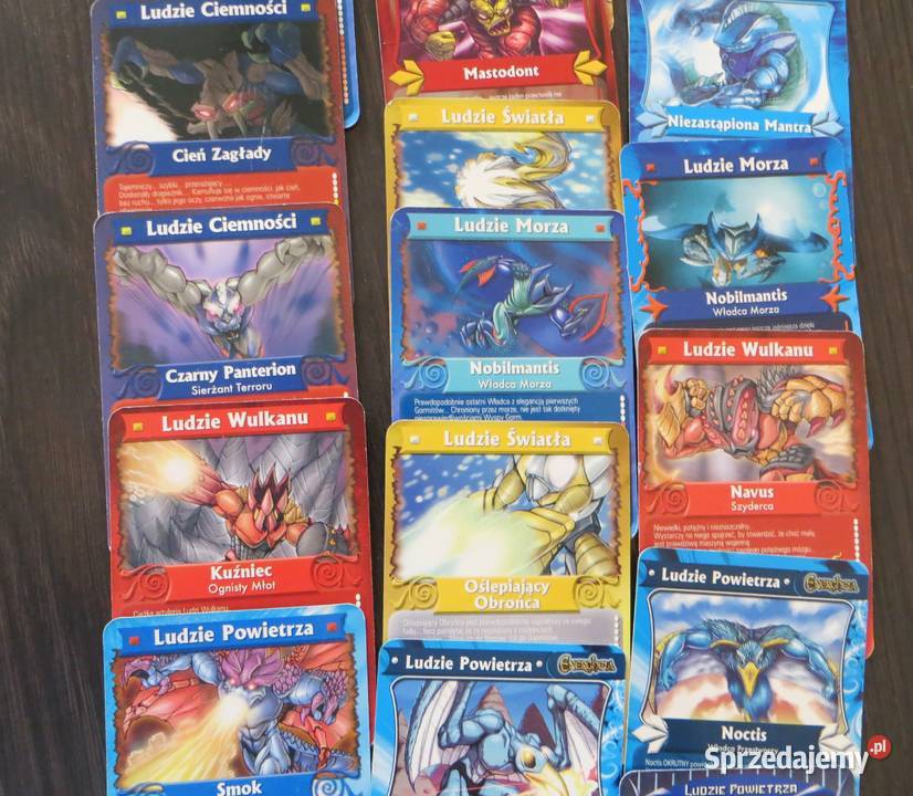 Karty Gormiti mapa sprzedam