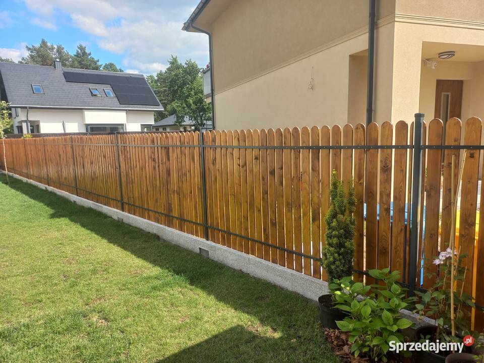 Sztachety drewniane świerkowe Białystok