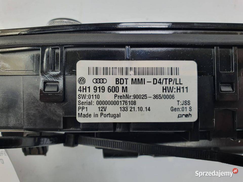 PANEL MMI AUDI A8 L D4 4H1919600M kujawsko-pomorskie Lipno