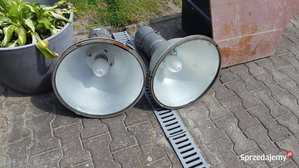 stare lampy przemysłowe z prl Pozostałe Pozostałe wielkopolskie Ostrów Wielkopolski