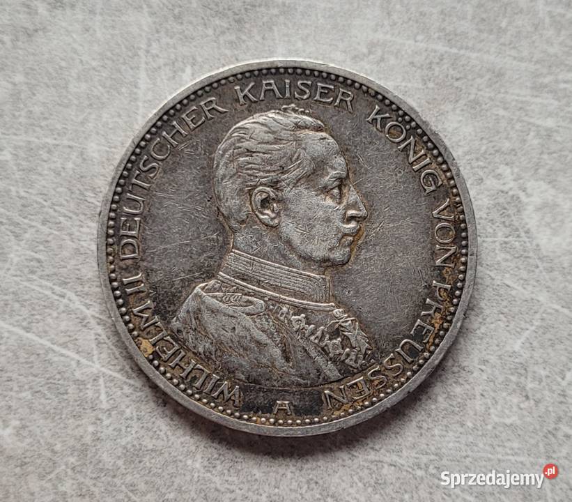 3 NIEMCY PRUSY srebro 5 Marek 1983 r Wola Kruszyńska sprzedam