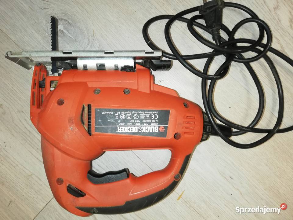 Wyrzynarka BLACK DECKER 520 WatKS 800 S Jarosław sprzedam
