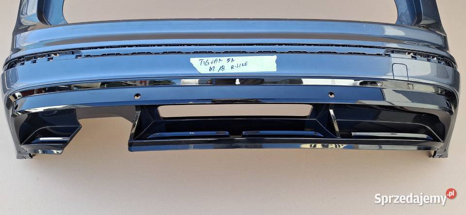 VW TIGUAN II 5NA RLINE ZDERZAK TYŁ TYLNY Bieleń