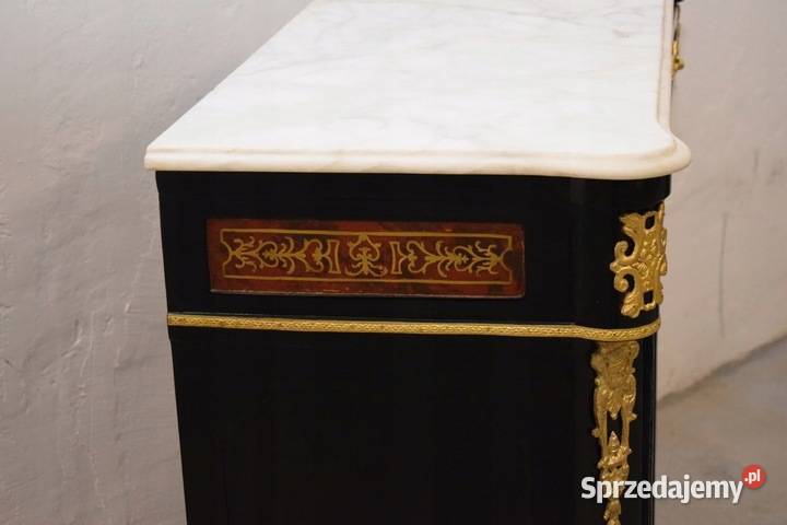 Komoda Boulle Kredens Blat Marmur Szafa Drewno Kraków sprzedam