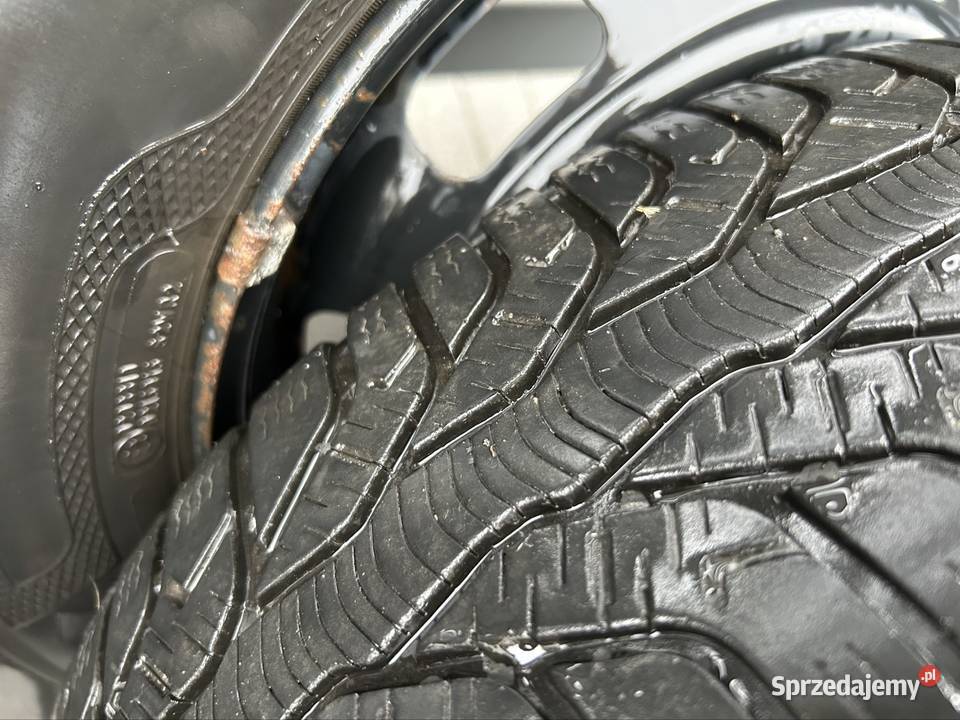 Felgi stalowe z oponami zimowymi 4x108 Rączna sprzedam