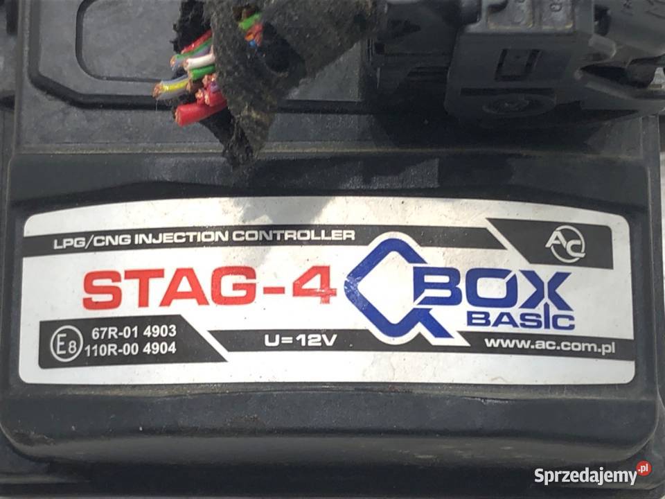 KOMPUTER DO GAZU LPG STAG4 STEROWNIK GAZU osobowe Elementy instalacji LPG Części samochodowe