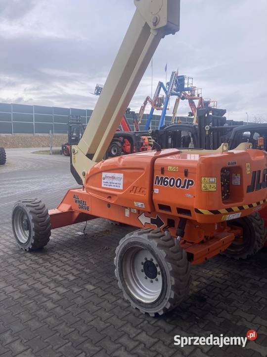 JLG M600JP podnośnik koszowy przegubowy 20m pomorskie Gdańsk
