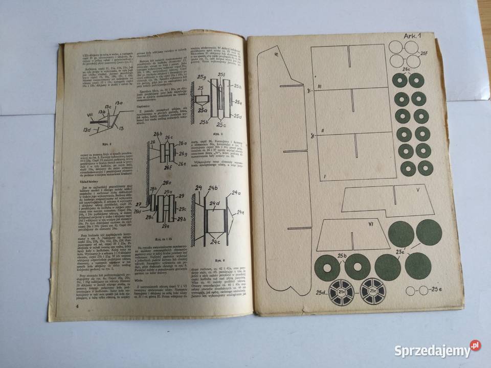 Mały Modelarz 41981 Radziecki ciężki czołg KW1 śląskie Dąbrowa Górnicza
