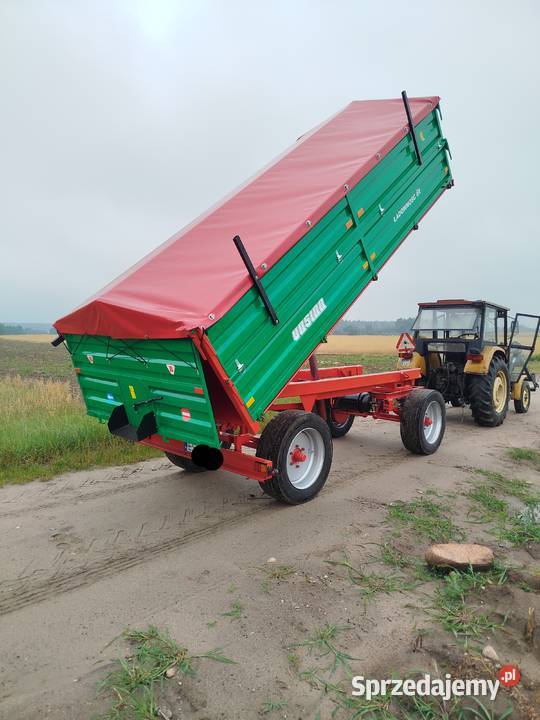 Przyczepa wywrotka 3 strony unsinn d47 d55 thk Sieradz