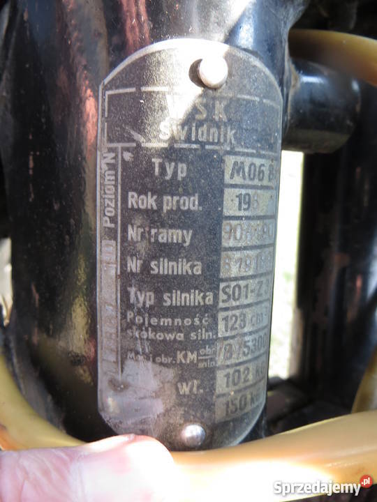 WSK 125 M06 B1 Pozostałe lubelskie Brzeźno