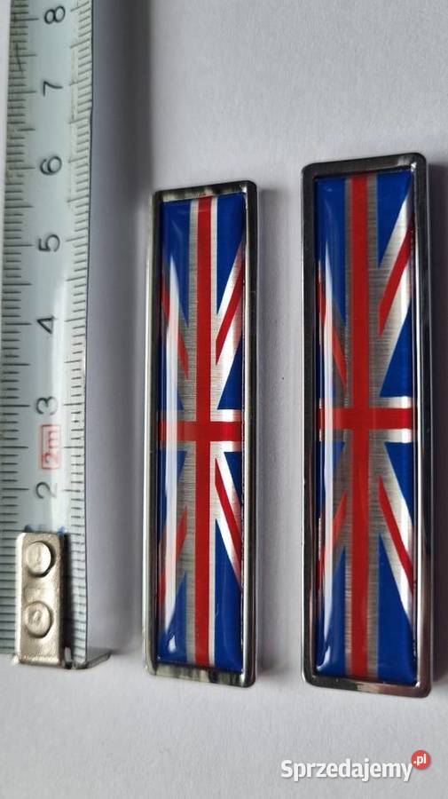 Emblemat Anglia 2 naklejane metalowe Kępno