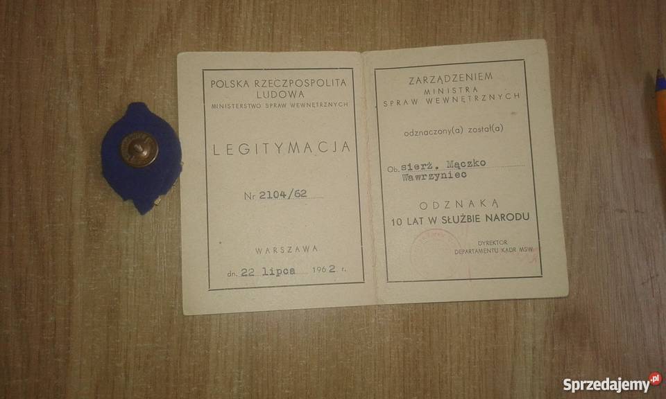 Medale Milicyine mazowieckie Warszawa