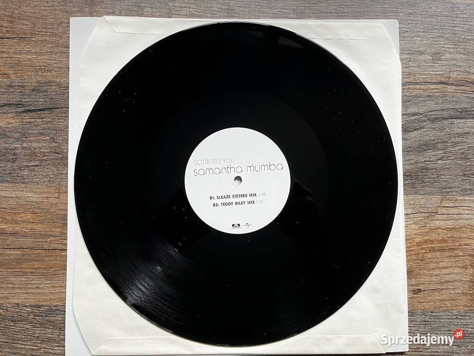 Samantha Mumba Gotta Tell You remixy popclub płyta winylowa śląskie Błażejowice sprzedam